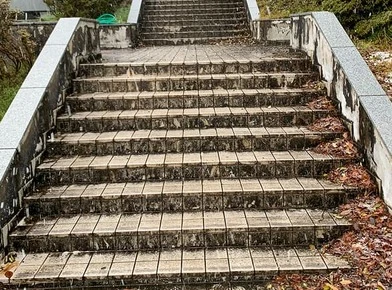 温水高圧洗浄 施工前